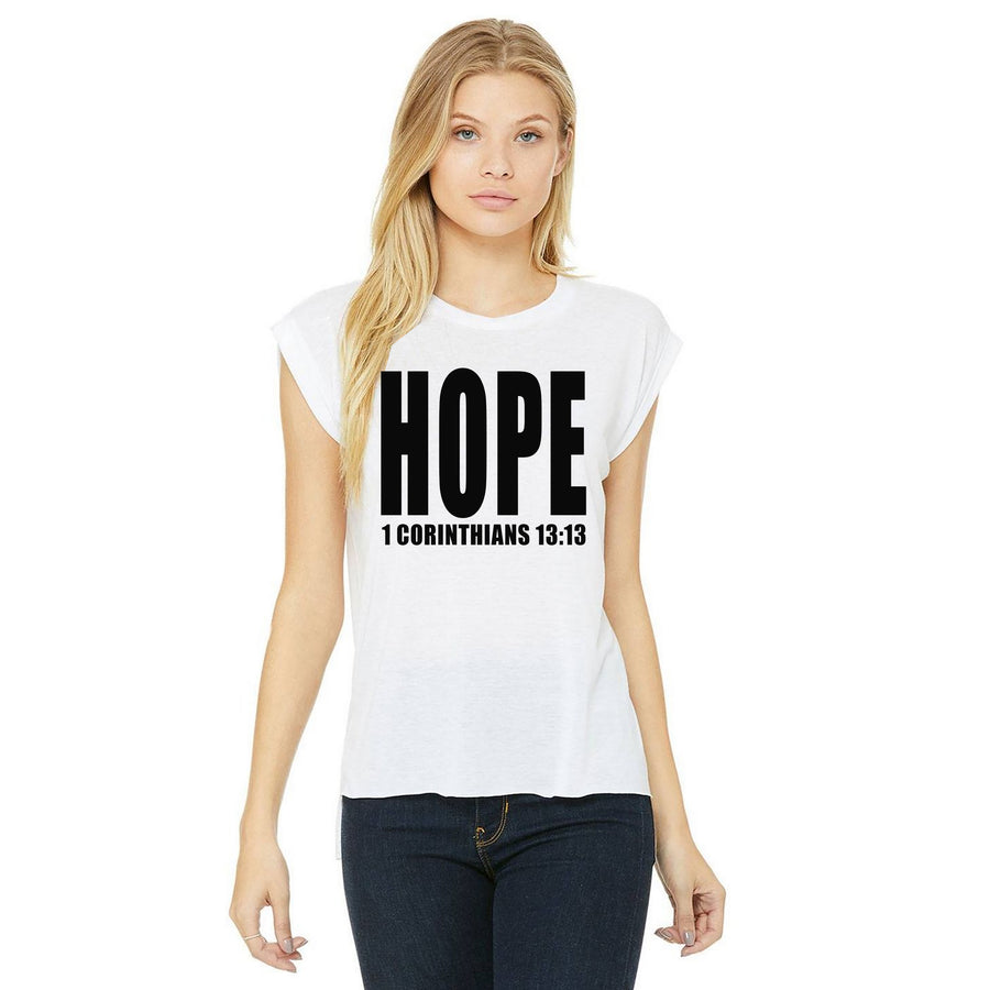 WOMEN'S "HOPE" CHRISTIAN TEE SHIRT